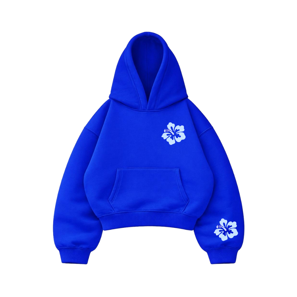 Memories - Hoodie Mangas Globo Blue