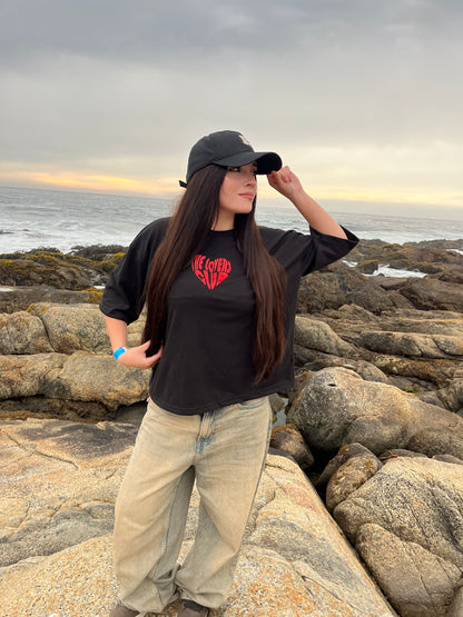 Lovers Club - Black Premium Boxy T-Shirt