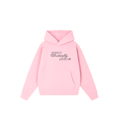Effect Butterfly Angel - Hoodie Clásico pink