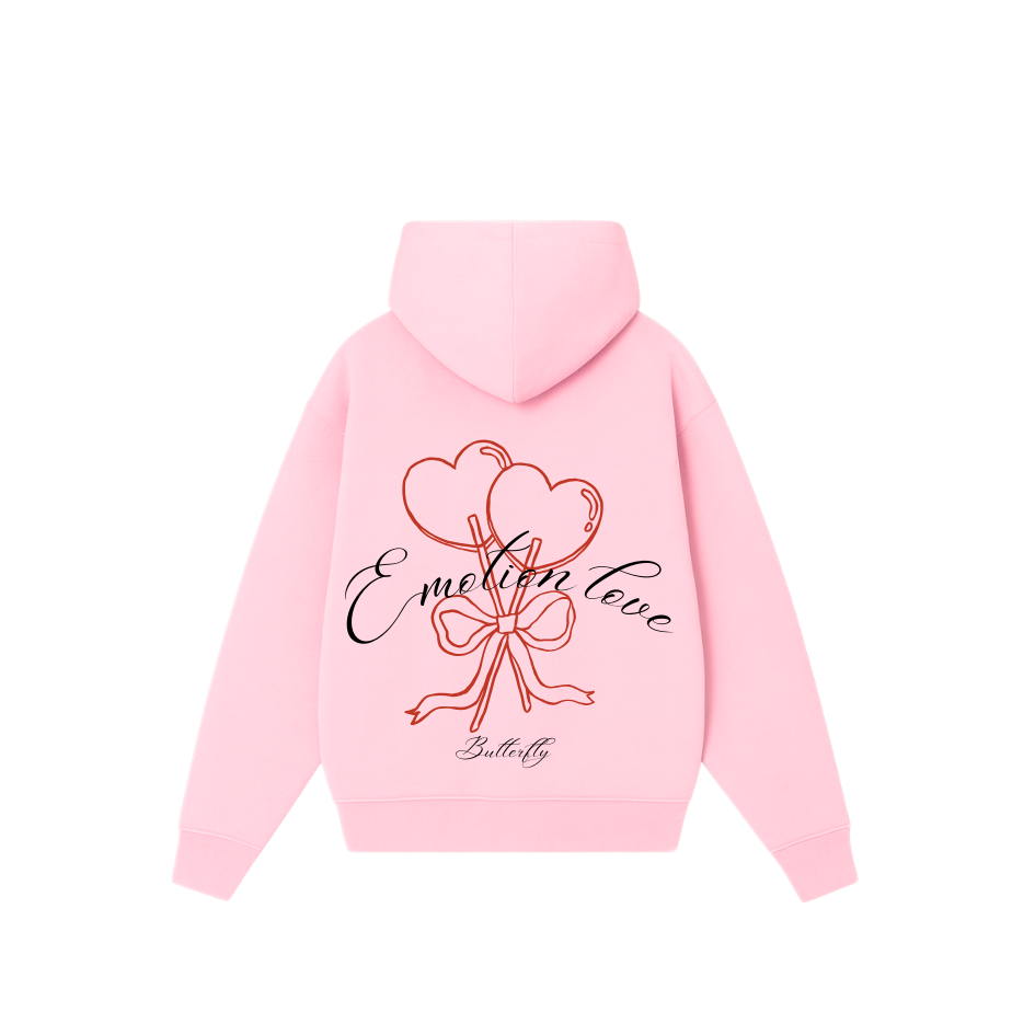 Love Palette- Hoodie Clásico pink