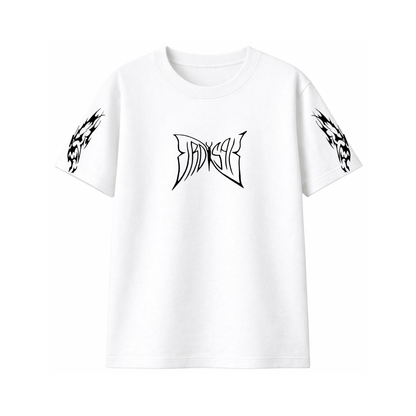 Butterfly Emblem - Premium Clasic T-Shirt white