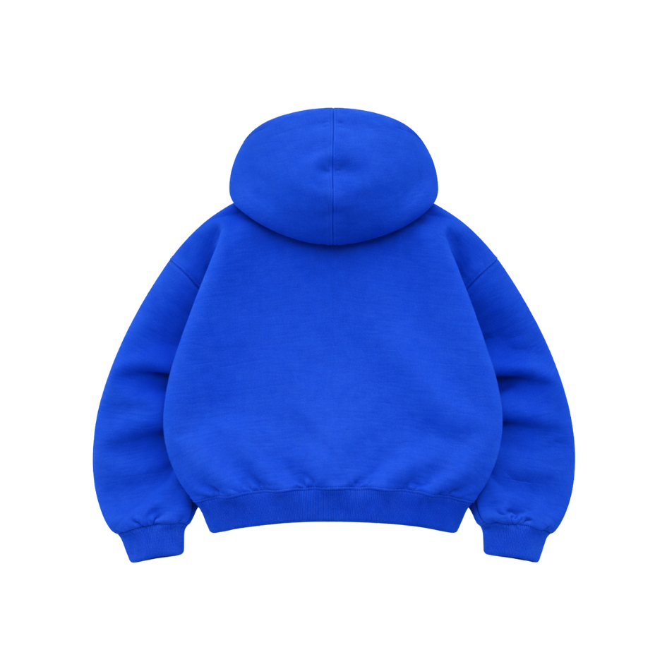 Basic Blue - Hoodie Mangas Globo