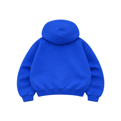 Basic Blue - Hoodie Mangas Globo