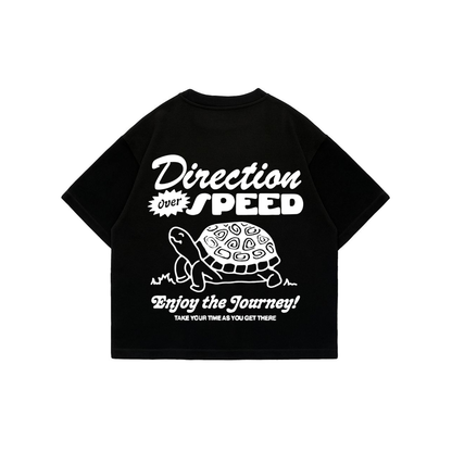 Speed - Black Premium Boxy T-Shirt