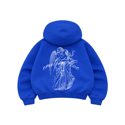 In Love - Hoodie Mangas Globo Blue