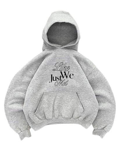 Hoodie like we just met   modelo manga globo