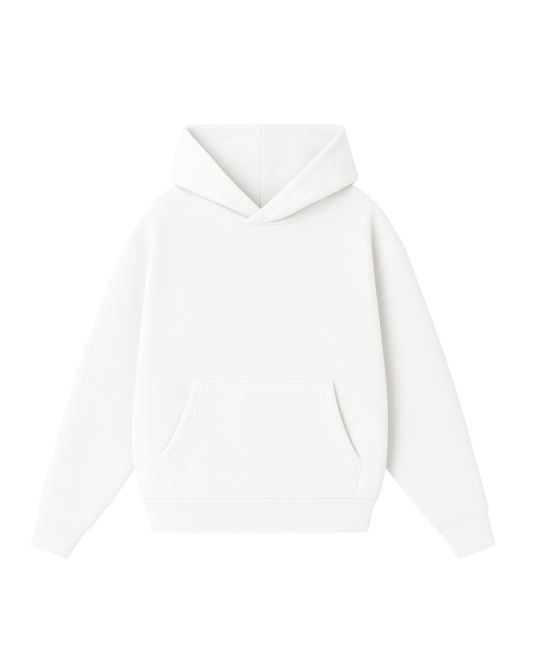 Basic White - Hoodie Classic