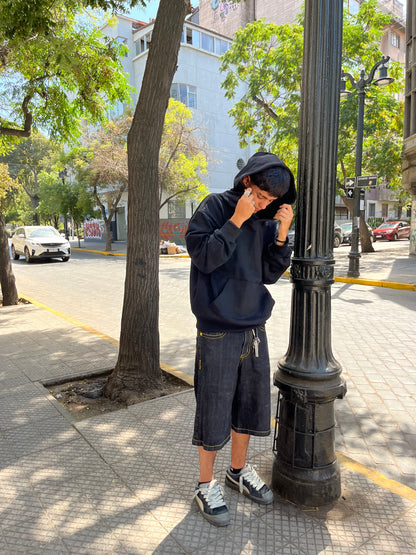 Hoodie modelo mangas globo basic ⭑