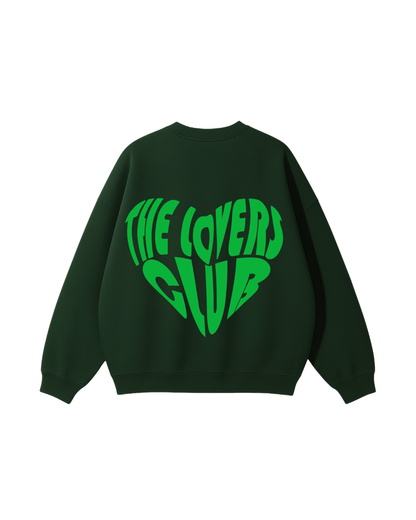 The lovers club  - Polo green  puff