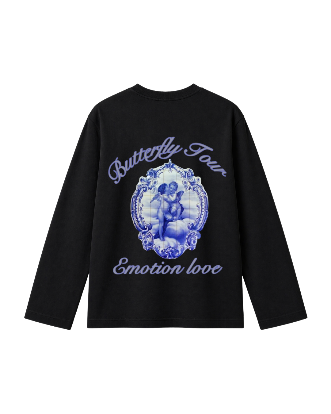 Emotion Love-  Camiseta Manga Larga black