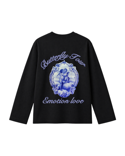 Emotion Love-  Camiseta Manga Larga black