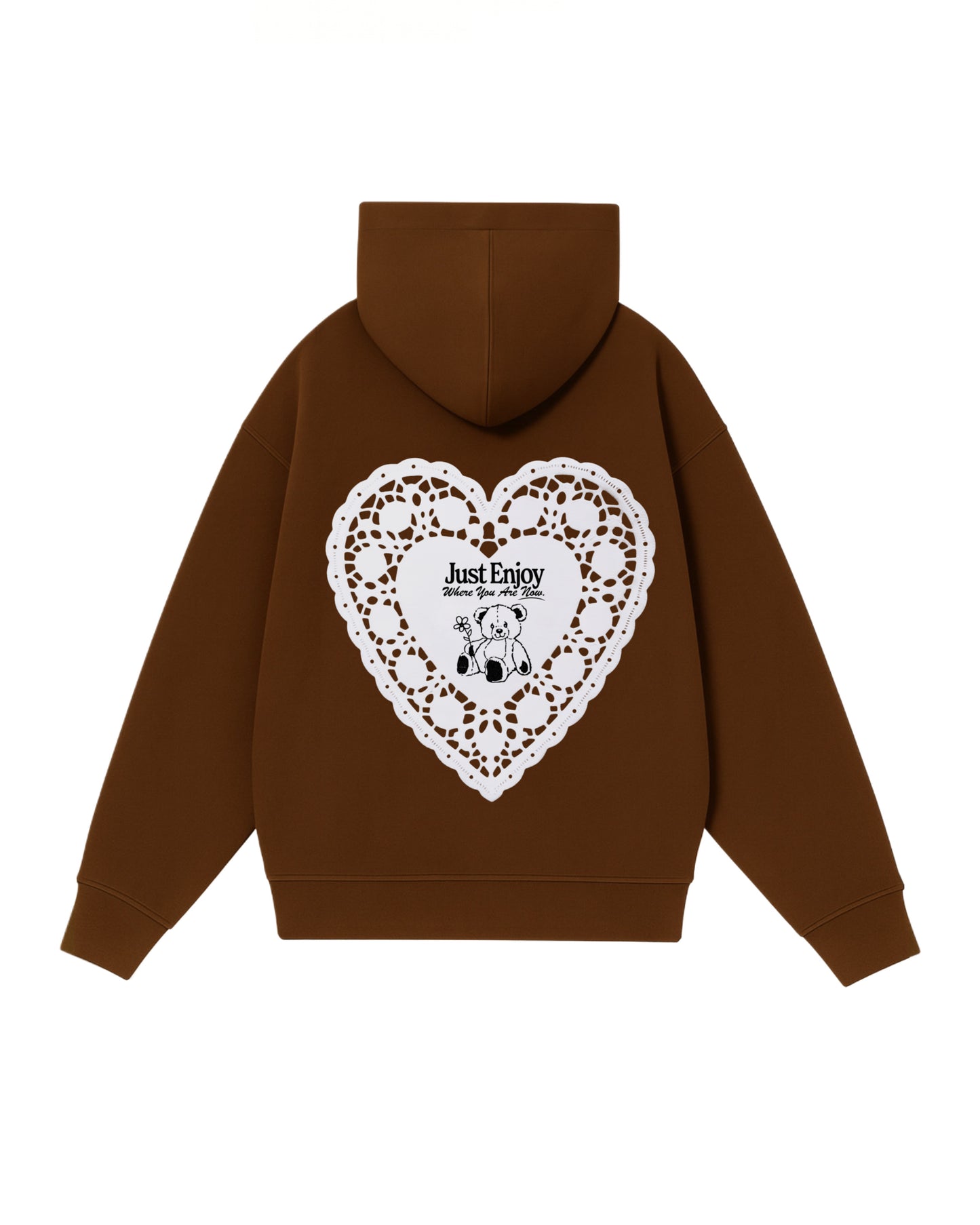 Hoodie just enjoy modelo clásico