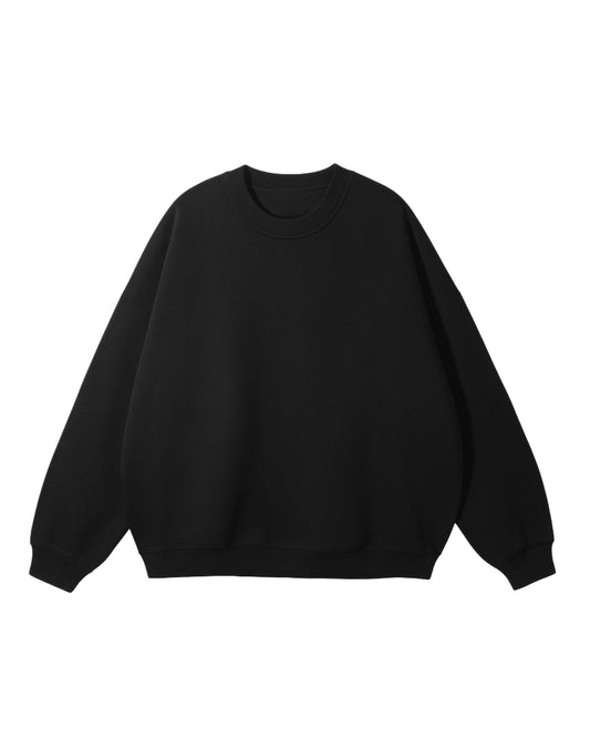 Polo basic negro modelo clasico