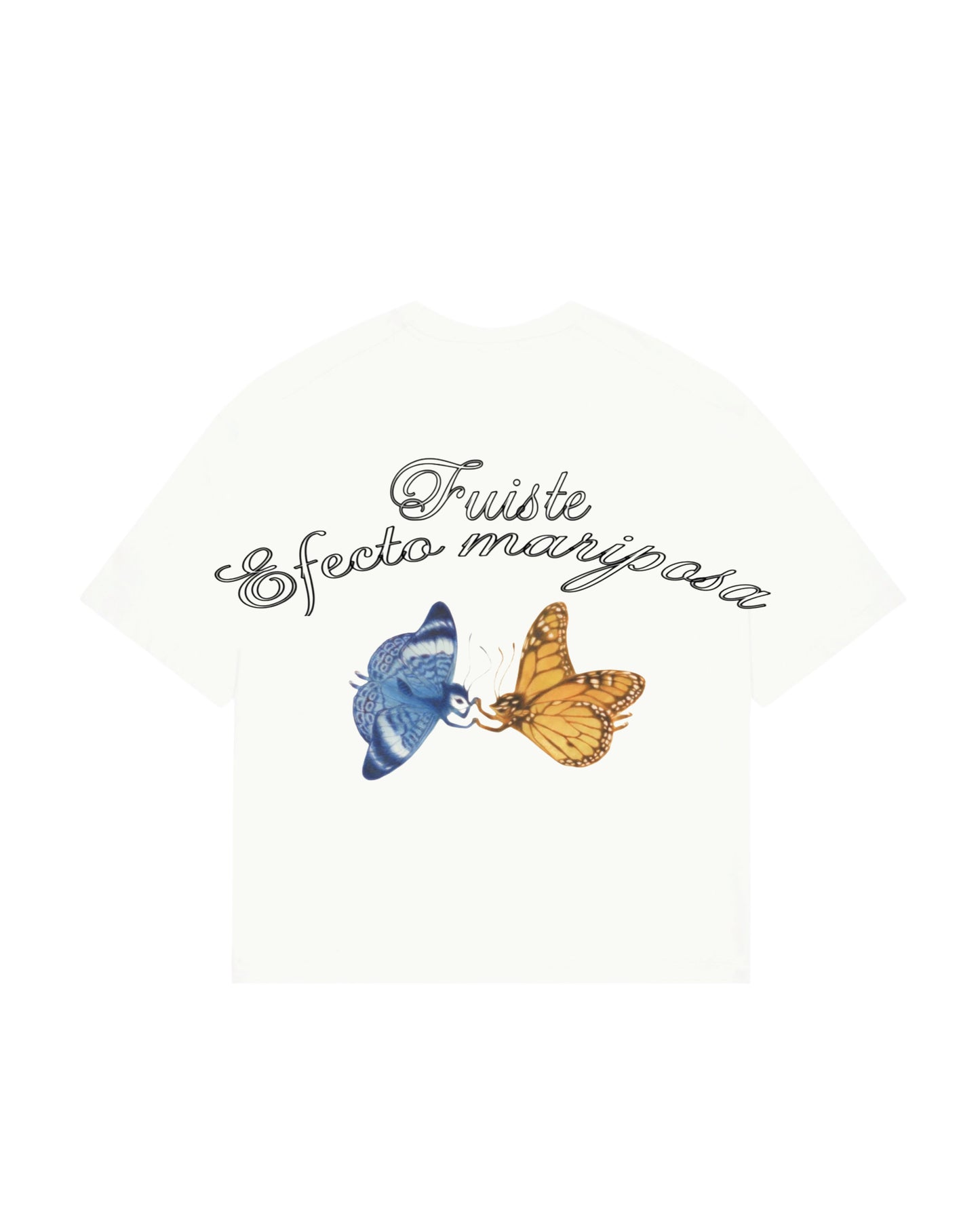 Camiseta effect butterfly modelo recto