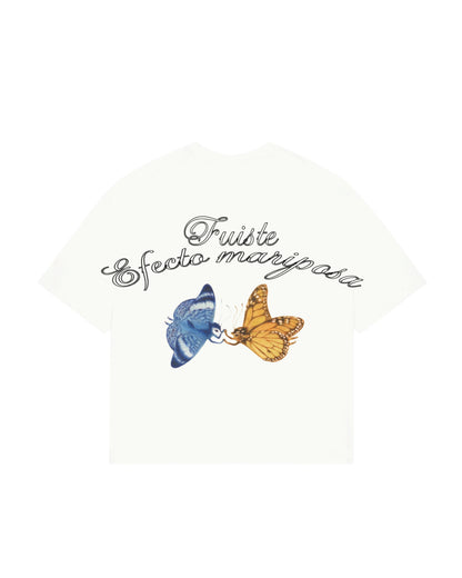 Camiseta effect butterfly modelo recto