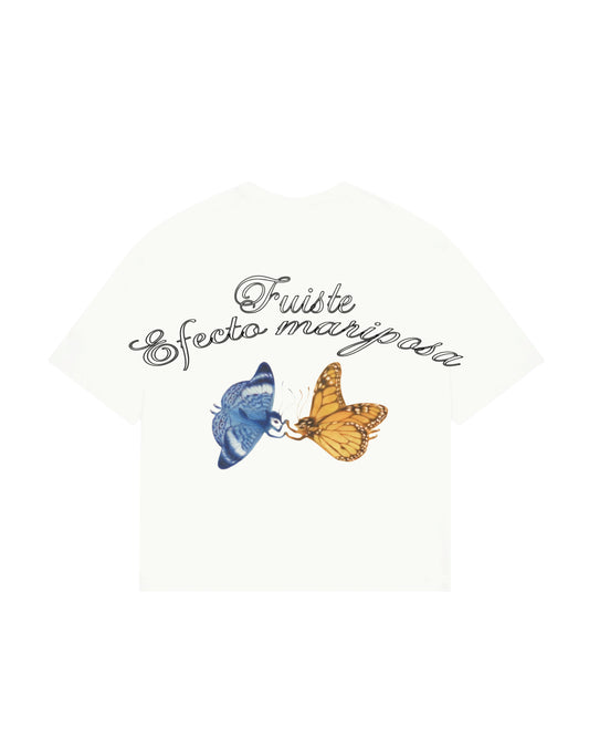 Camiseta effect butterfly modelo recto