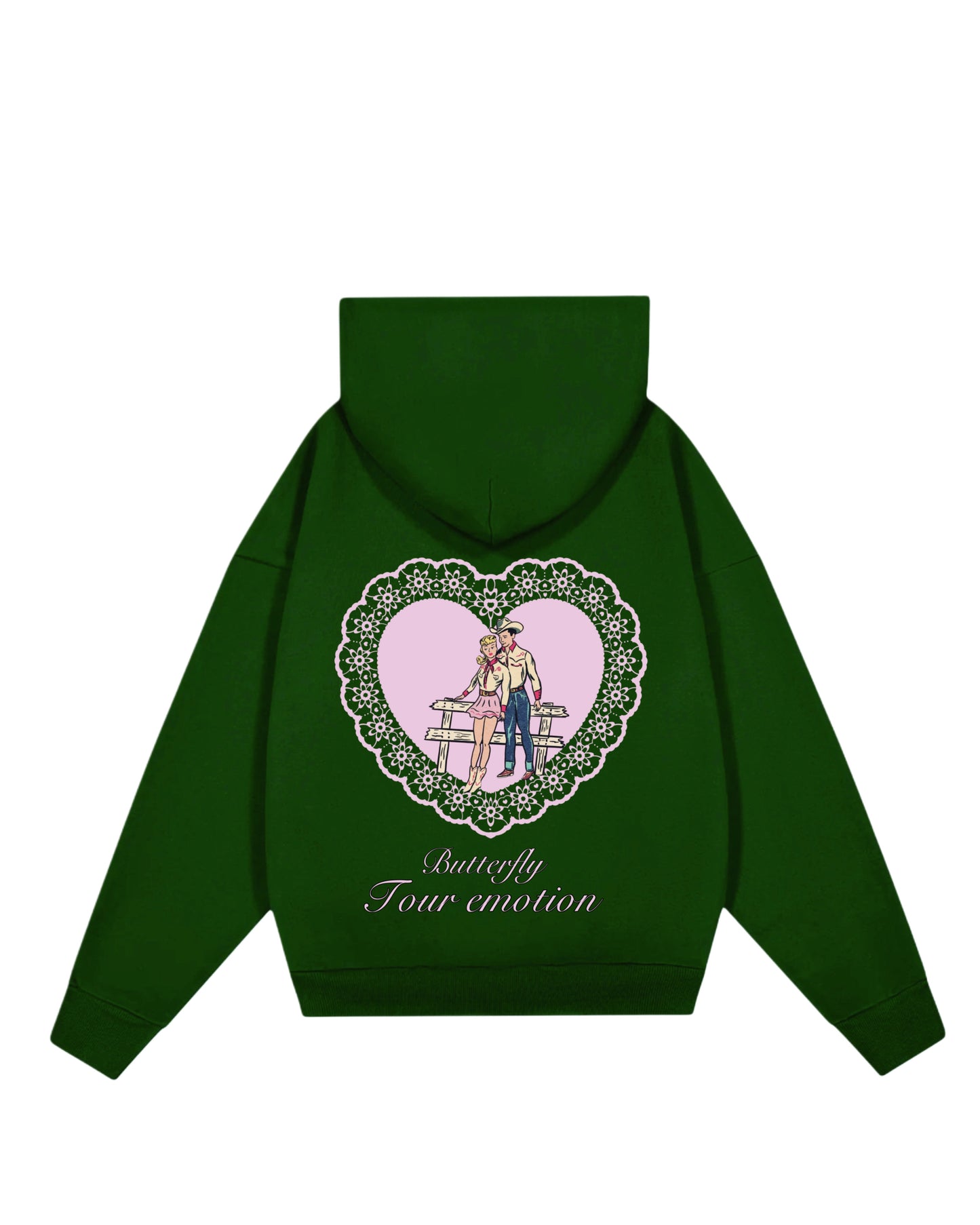 Hoodie emotion love modelo clásico
