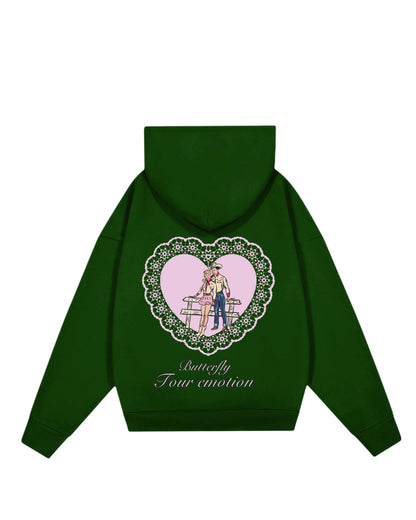 Hoodie emotion love modelo clásico