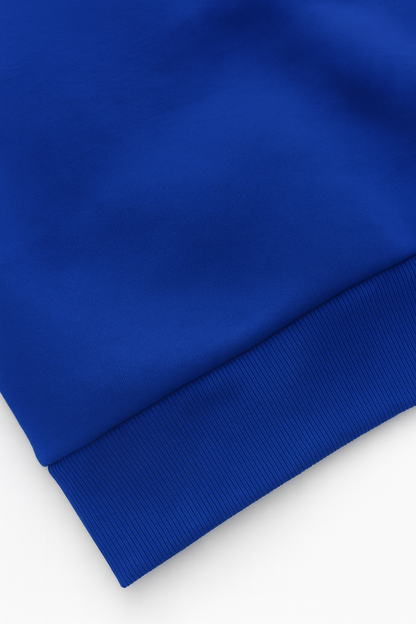 Polo basic azul rey  modelo clasico