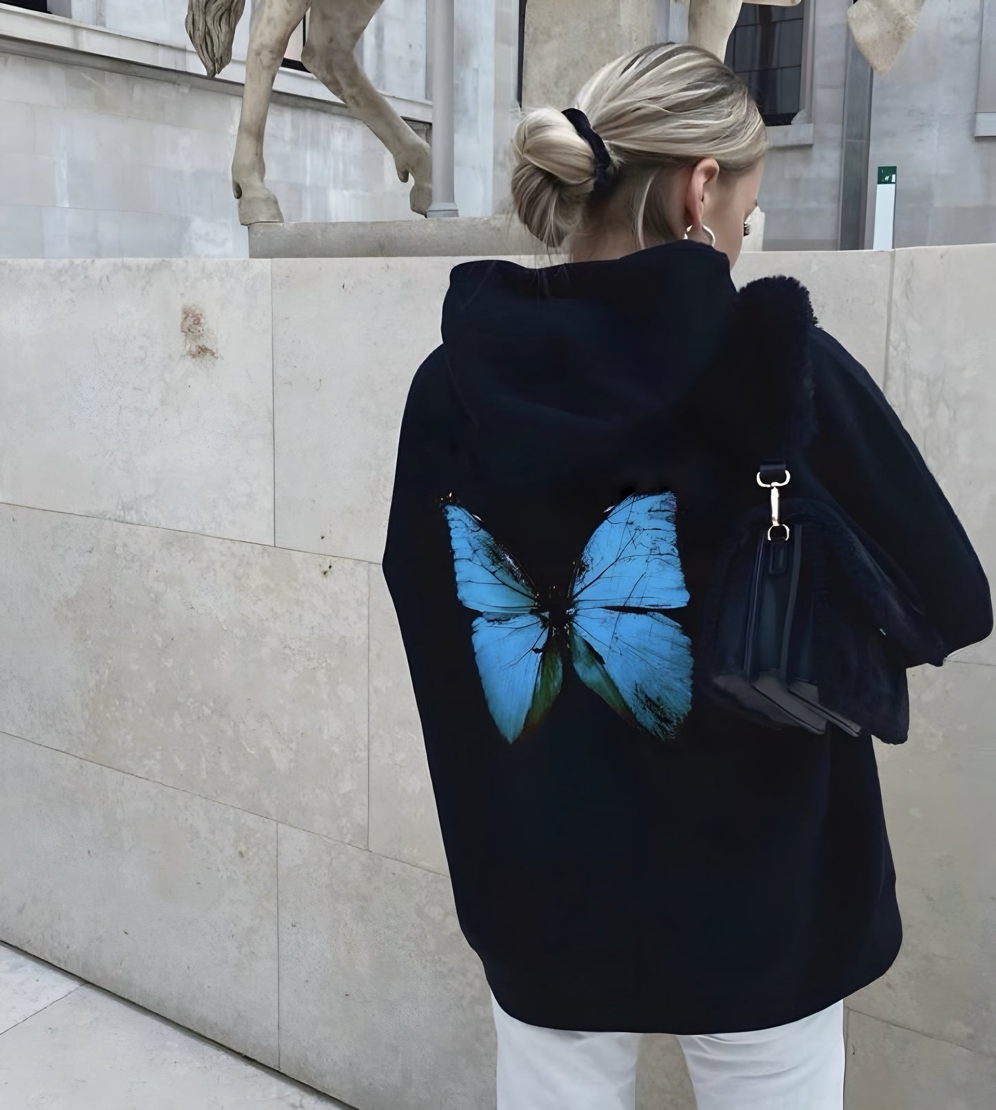 Hoodie butterfly classic modelo clasico ★