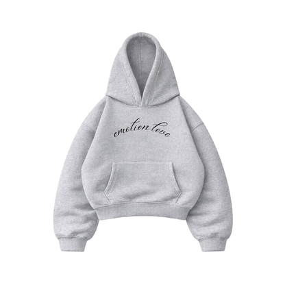 In Love - Hoodie Mangas Globo Gris