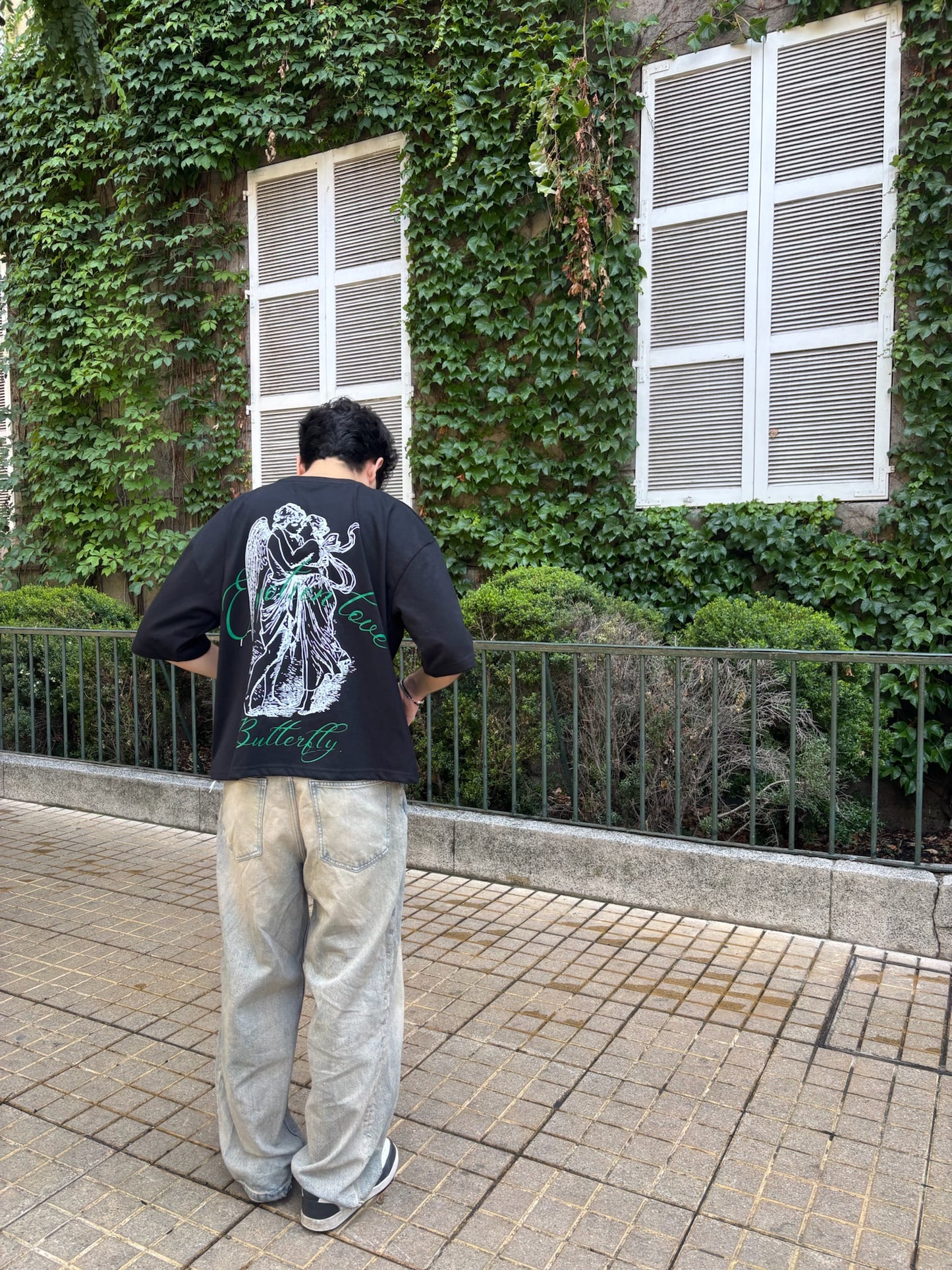 In Love  - Hoodie Clásico black