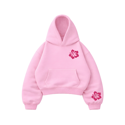 Memories - Hoodie Mangas Globo Pink