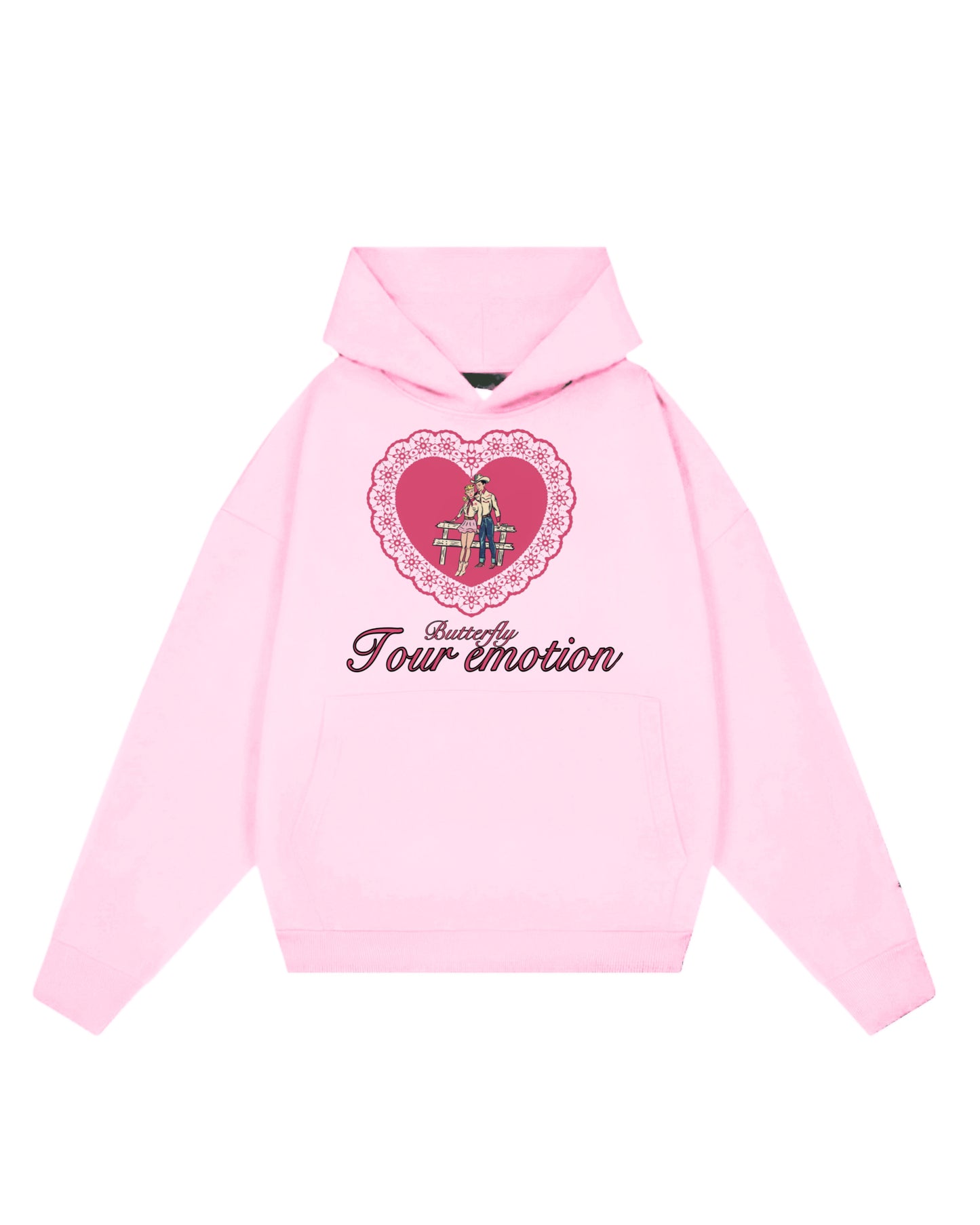 Hoodie emotion love modelo clásico