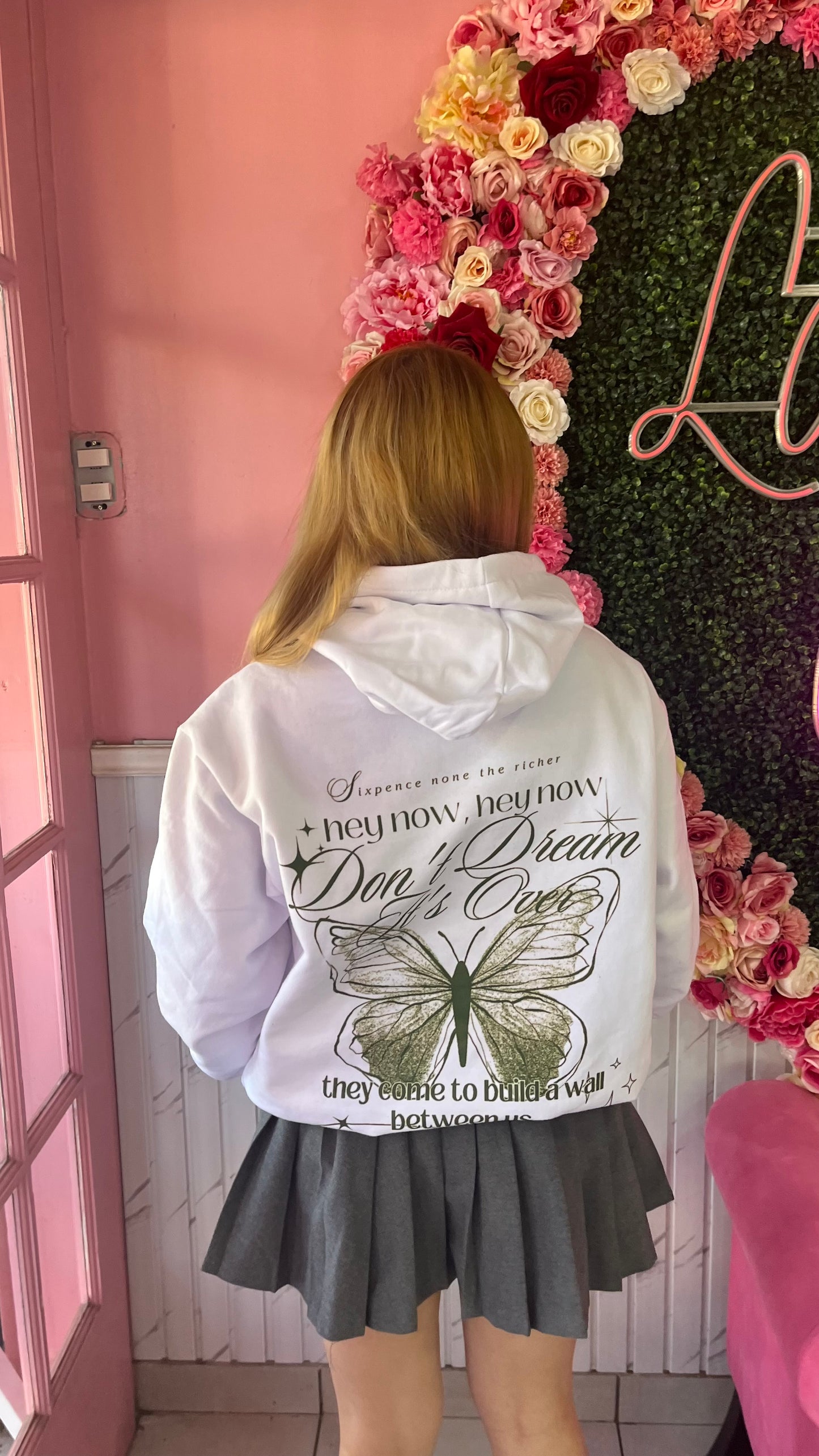 Hoodie  Don’t Dream It’s Over modelo clásico