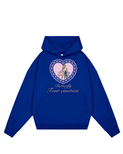 Hoodie emotion love modelo clásico
