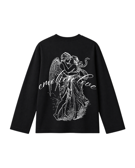 In Love -  Camiseta Manga Larga black