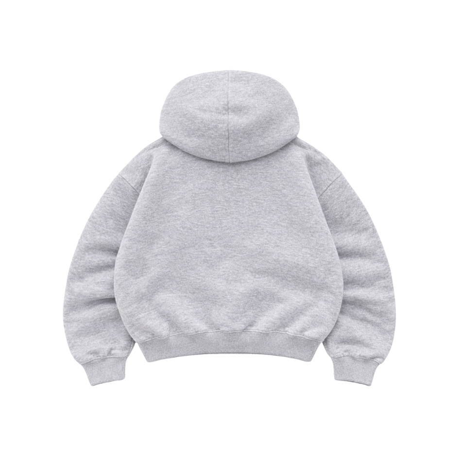 Basic Gris - Hoodie Mangas Globo