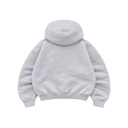 Basic Gris - Hoodie Mangas Globo