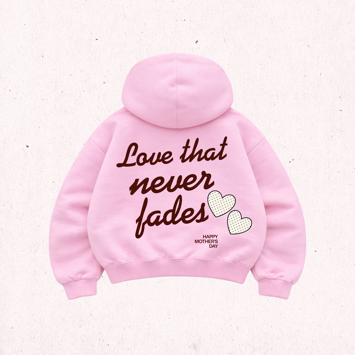 Love That Never Fades - Hoodie Mangas GLobos pink