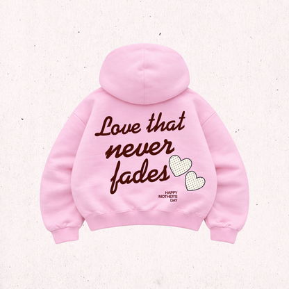 Love That Never Fades - Hoodie Mangas GLobos pink