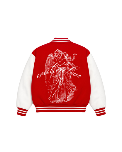 In Love  - Varsity Jackets red
