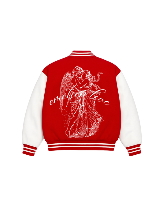 In Love  - Varsity Jackets red