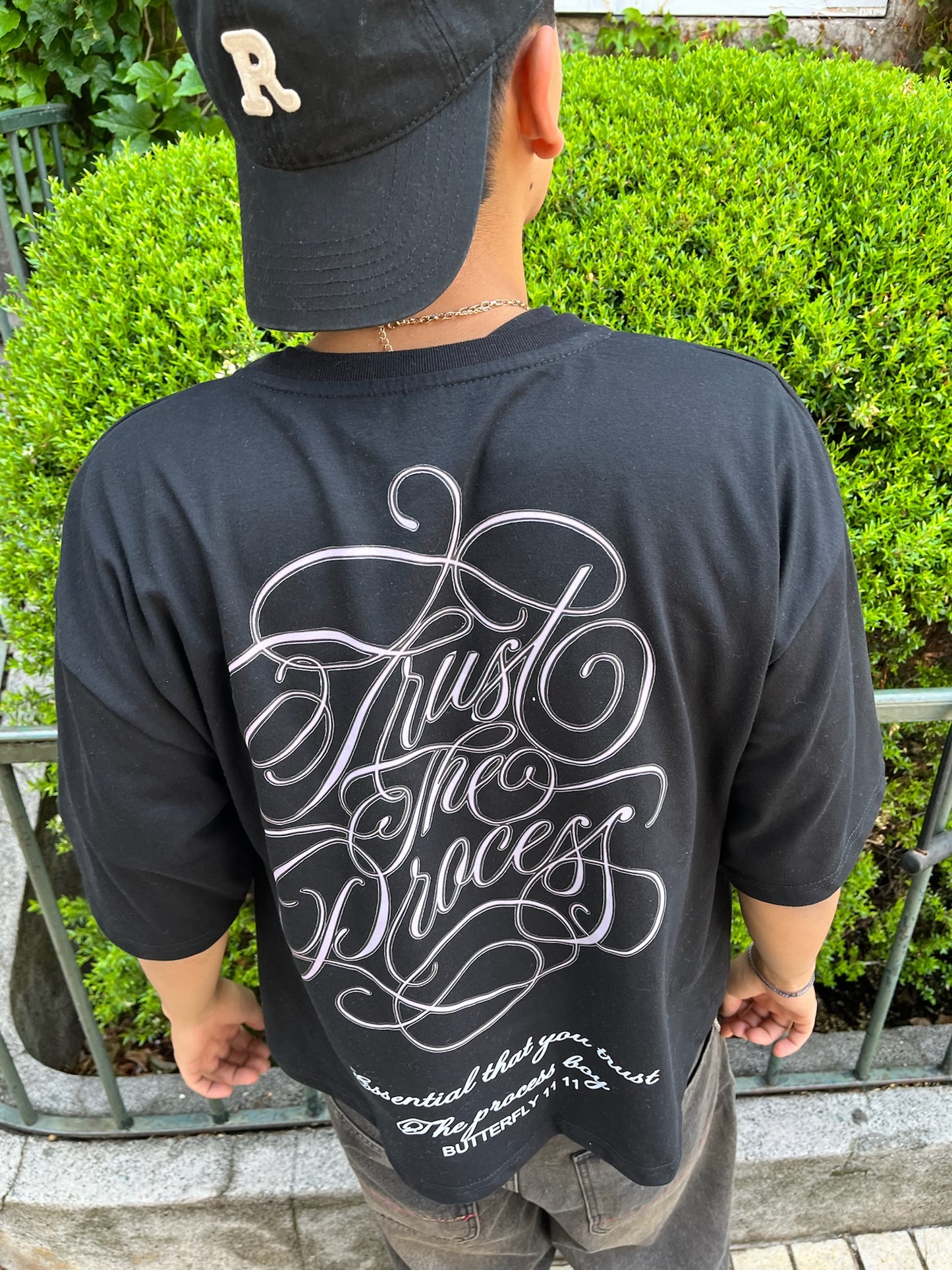 Trust The Process - Black Premium Boxy T-Shirt