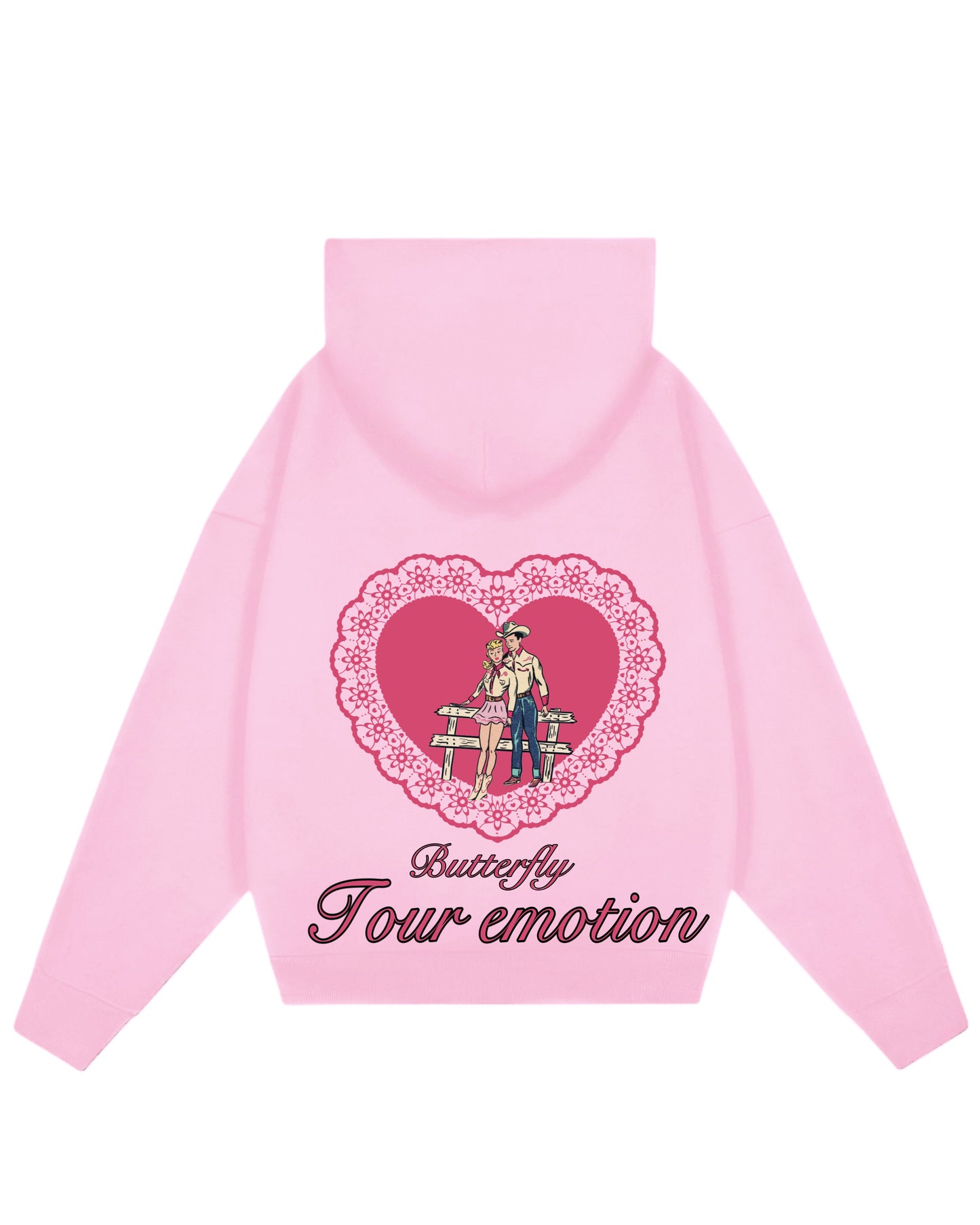 Hoodie emotion love modelo clásico