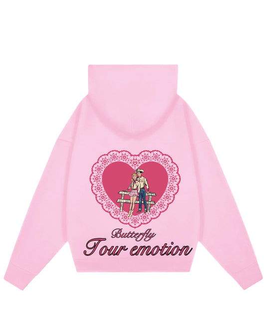 Hoodie emotion love modelo clásico