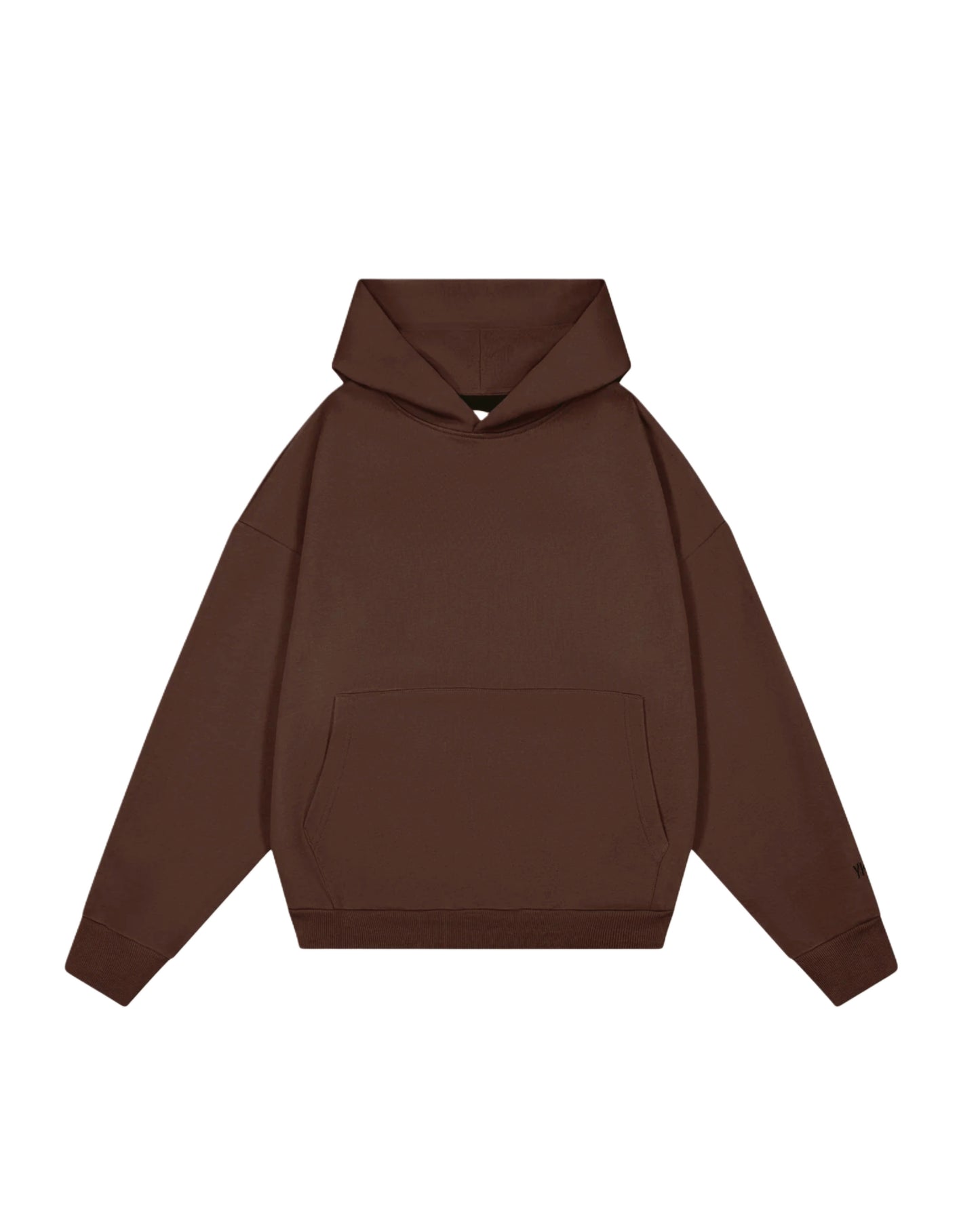 Hoodie basic marrón modelo clásico ♥︎