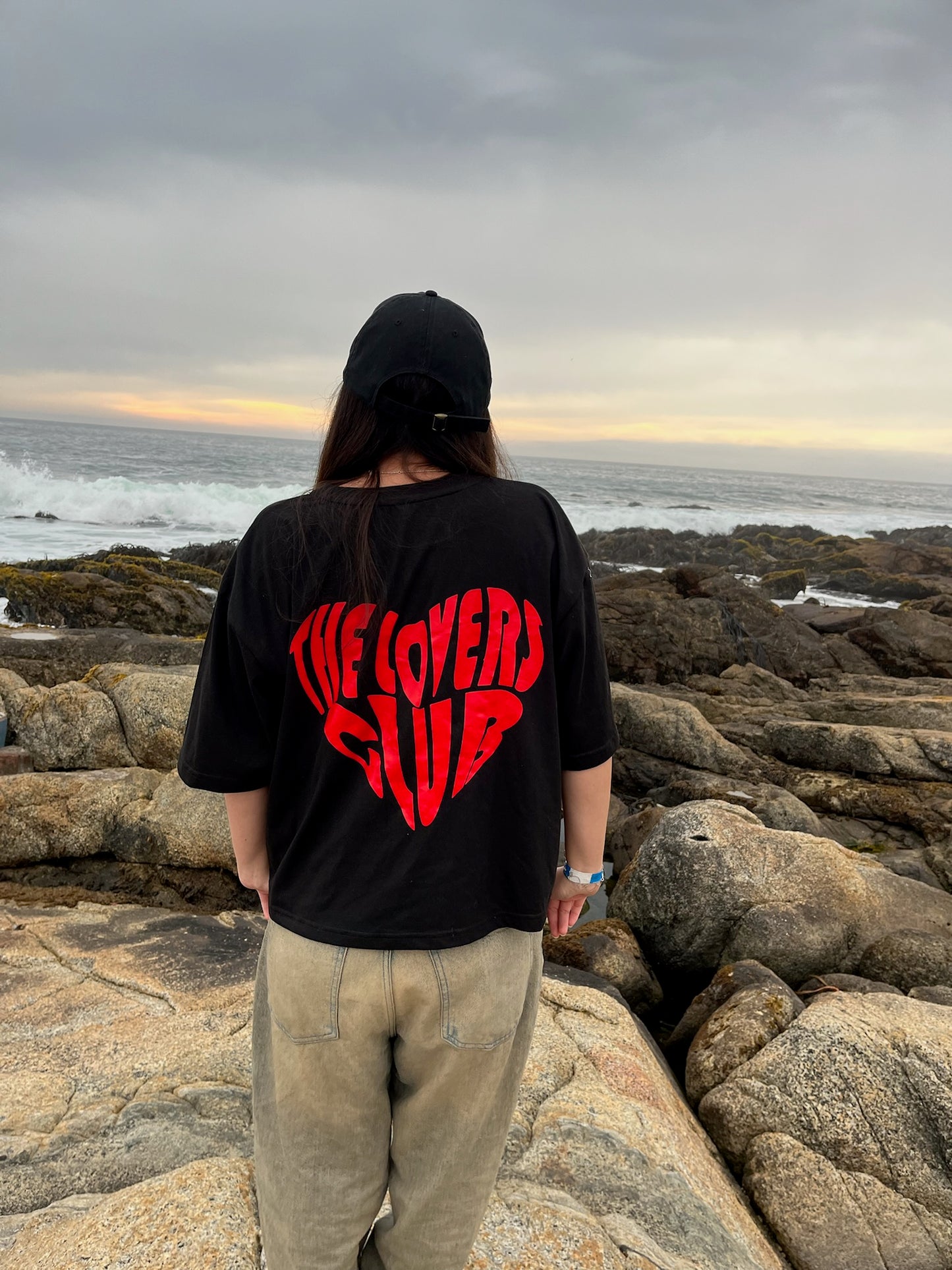 Lovers Club - Black Premium Boxy T-Shirt