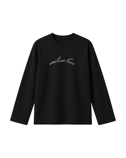In Love -  Camiseta Manga Larga black