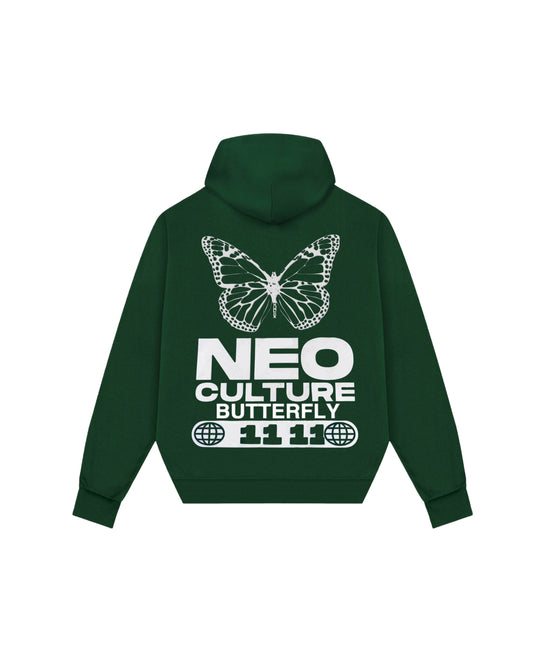 Hoodie butterfly world club  modelo clásico