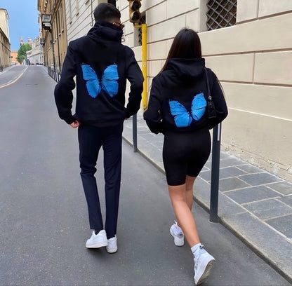 Hoodie butterfly classic modelo clasico ★