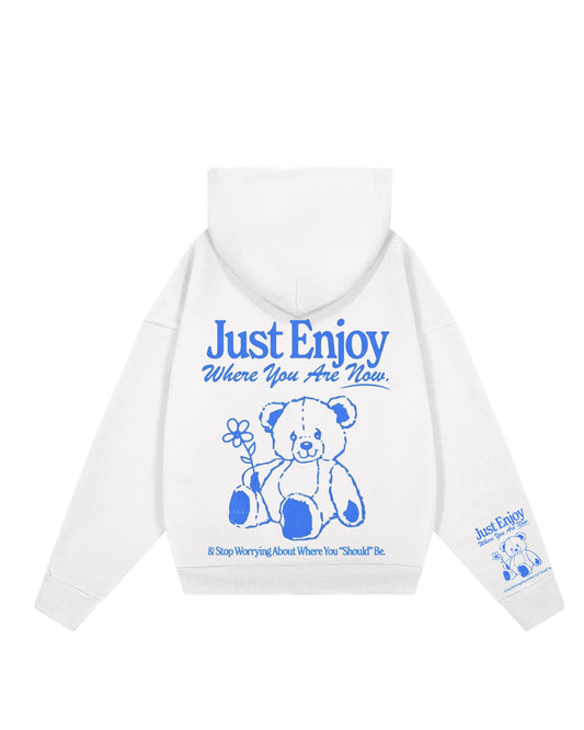 Hoodie just enjoy modelo clásico