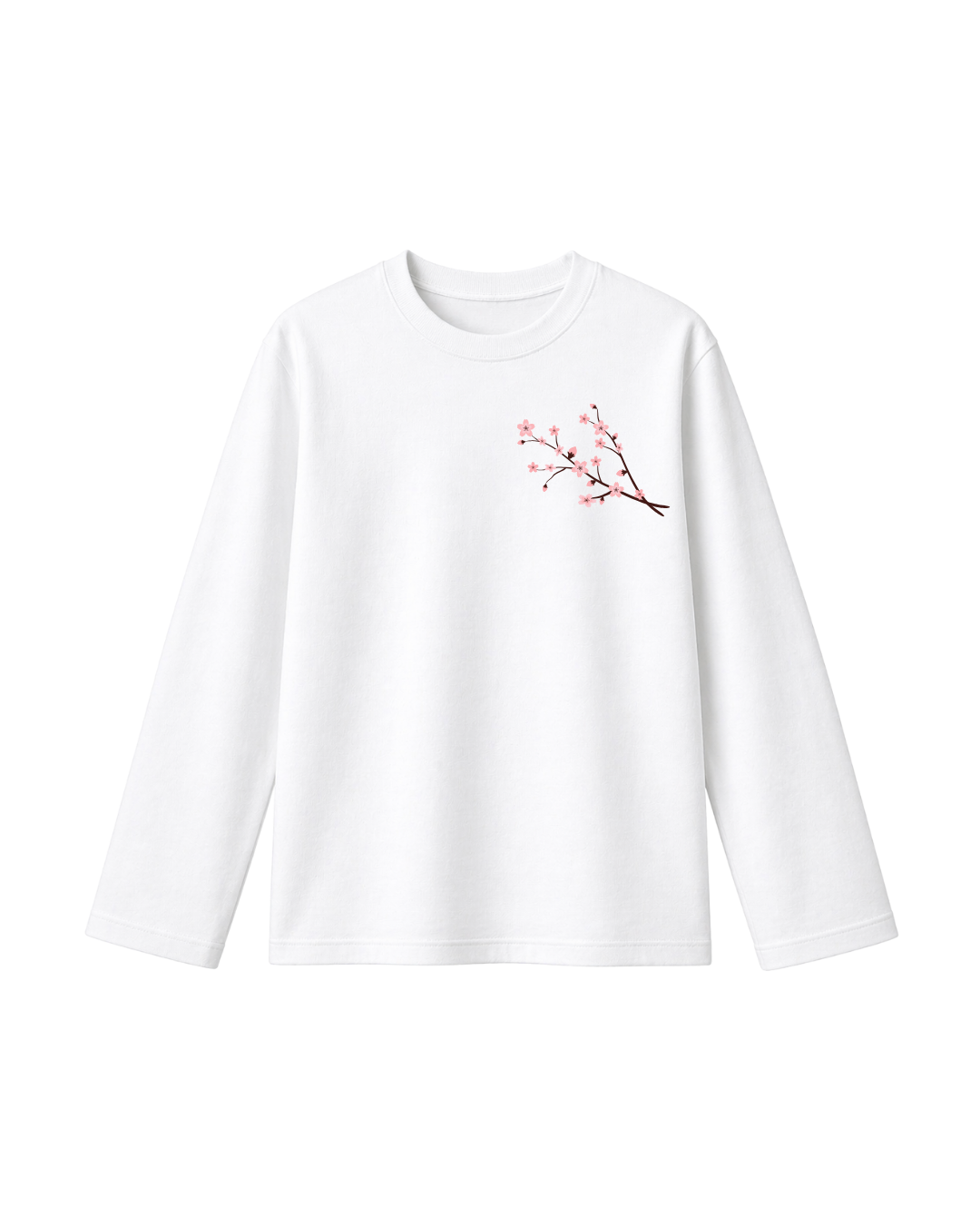 Garden branch - Camiseta Manga Larga black