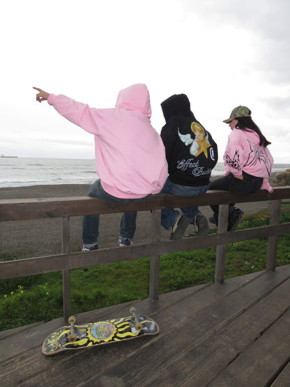 Effect Butterfly Black - Hoodie Mangas Globo