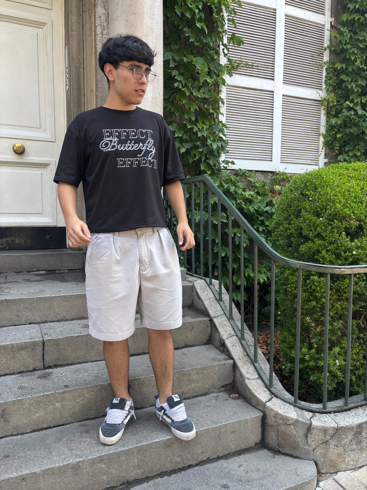 Effect Butterfly - Black Premium Boxy T-Shirt