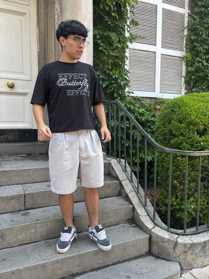 Effect Butterfly - Black Premium Boxy T-Shirt